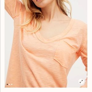 XS Free People We the Free Betty Long Sleeve